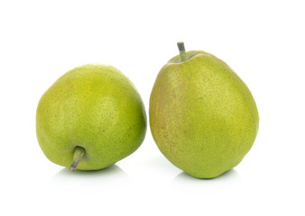 pears isolated on white background