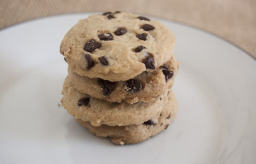 These are chocolate chip cookies which contains  many ingredients  as all purpose flour, eggs, sugar, milk, vanilla extract, and chocolate chips. 