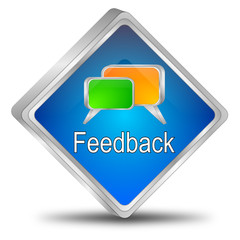 Fototapeta premium Feedback button