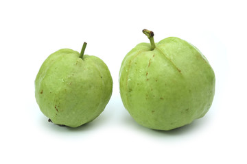 guava fruit isolated on white background