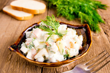 Russian salad olivier