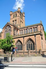 Fototapeta na wymiar St John the Baptist church, Coventry.
