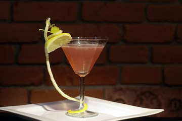 Cosmopolitan cocktail
