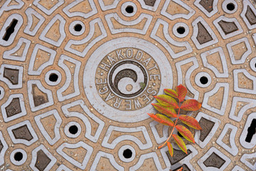 hakodate manhole cover and brunch