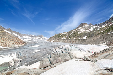 Rhone glacier