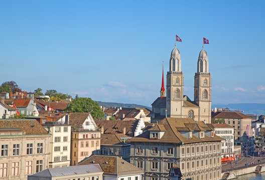 Zurich in summer