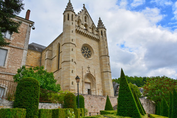 Fototapeta na wymiar église Terrasson Lavilledieu