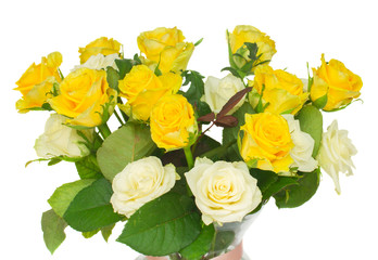 bouquet of fresh roses