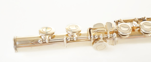 Flute isolated on white
