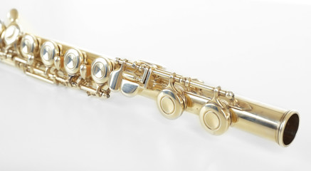 Fototapeta premium Flute isolated on white