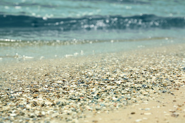 Beach and beautiful sea