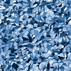 Vector seamless background of doodle drawn lines