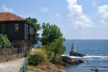 View of Ahtopol, Bulgaria