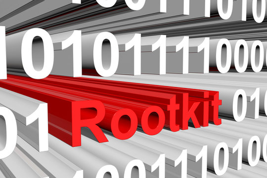 rootkit is presented in the form of binary code