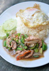 Stir fry pork