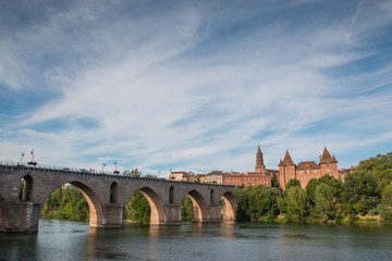 Fototapeta premium Panorama sur Montauban