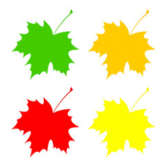 Set maple leaf.