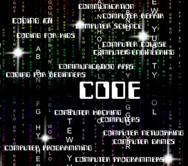 Code Word Indicates Program Programs And Software