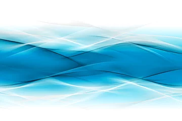 Crédence de cuisine en verre imprimé Vague abstraite abstract blue wave background