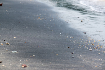 Black sand Beach Langkawi, Malaysia