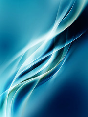 abstraction blue waves background