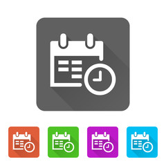 App Icon Long Shadow - 5 Colors