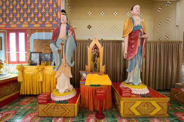 Wat Chaiyamangalaram Thai Buddhist Temple in Penang,Malaysia