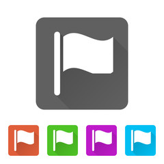 App Icon Long Shadow - 5 Colors