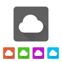 App Icon Long Shadow - 5 Colors