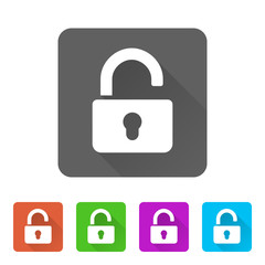 App Icon Long Shadow - 5 Colors