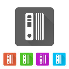 App Icon Long Shadow - 5 Colors