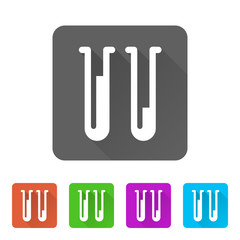 App Icon Long Shadow - 5 Colors