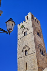 Fototapeta na wymiar Erice, provincia di trapani, sicilia