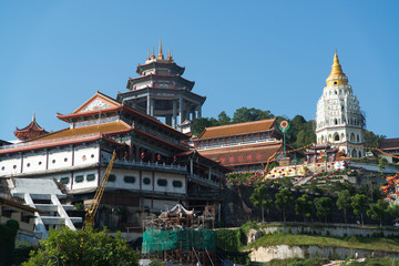 Buddhist temple Kek Lok Si in Penang, Malaysia, Georgetown