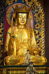 Buddha Tooth Relic Temple in Chinatown in Singapore