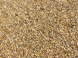 Normandie, gravier du parc du château de Miromesnil