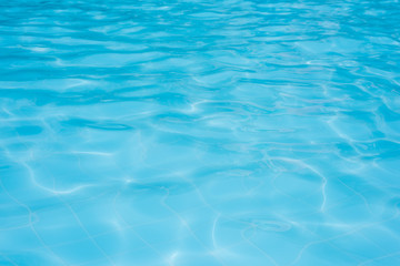 Blue pool water background