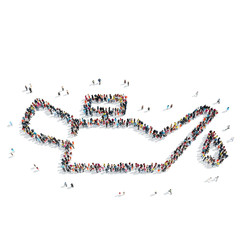 people  shape  lubricator car