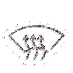 people  shape  car windshield