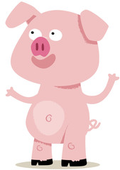 Obraz na płótnie Canvas petit cochon pour enfant