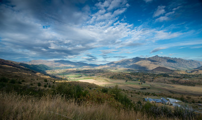 Landscape of South island, New Zealand