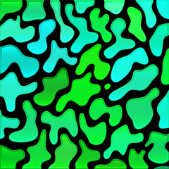 abstract vector stained-glass mosaic background