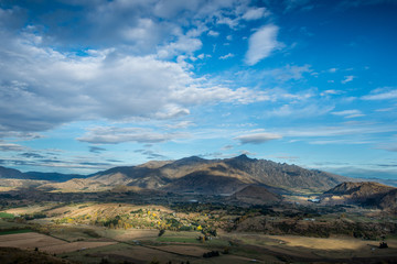 Landscape of South island, New Zealand