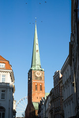 Jakobikirche in Lübeck, Deutschland
