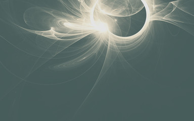 beautiful grey abstract fractal background