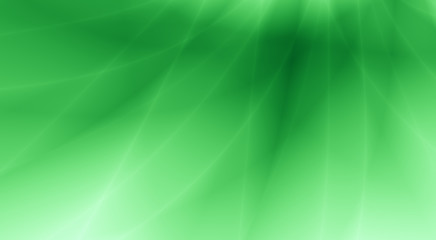 Wide screen abstract green wavy elegant background