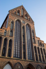 Fototapeta na wymiar Katharinenkirche in Lübeck, Deutschland