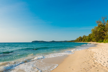 Beautiful tropical beach landscape at koh kood island,Thailand