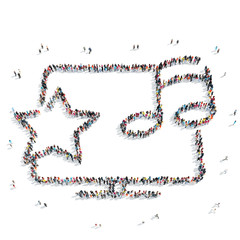 group  people  shape  monitor