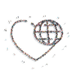 people shape  hearts